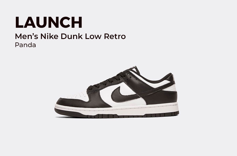 Launch: Men's Nike Dunk Low Retro Panda