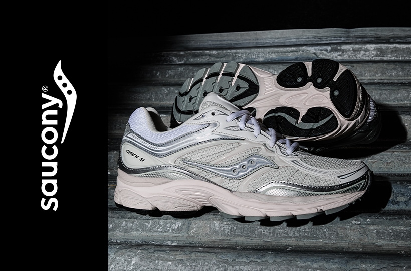 New In: Saucony ProGrid Omni 9 Trainers